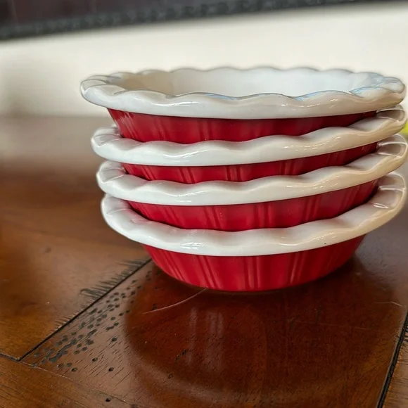 Miniature Pie Pans, Set of 4 - Picture 1 of 4